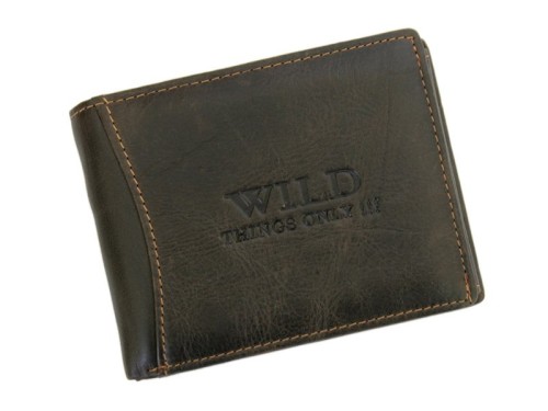 Skórzany męski portfel Wild Things Only 5501