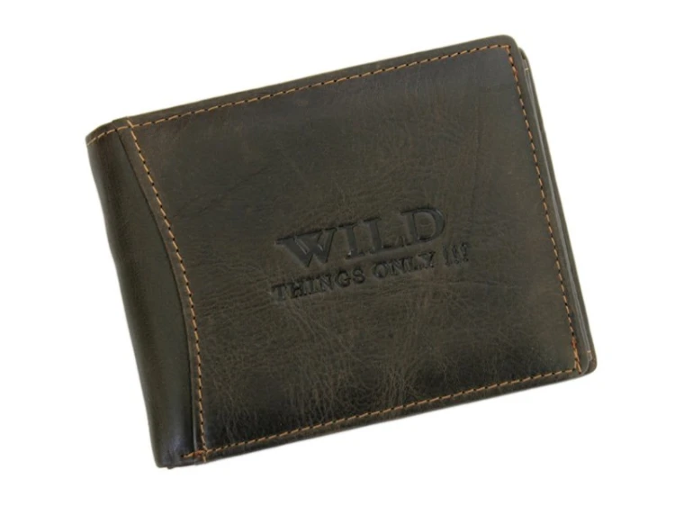 Skórzany męski portfel Wild Things Only 5501