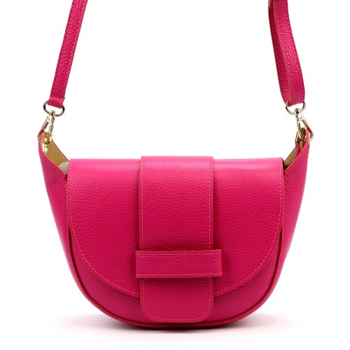 Vera Pelle Torebka Damska Listonoszka Skóra Naturalna Mała Crossbody