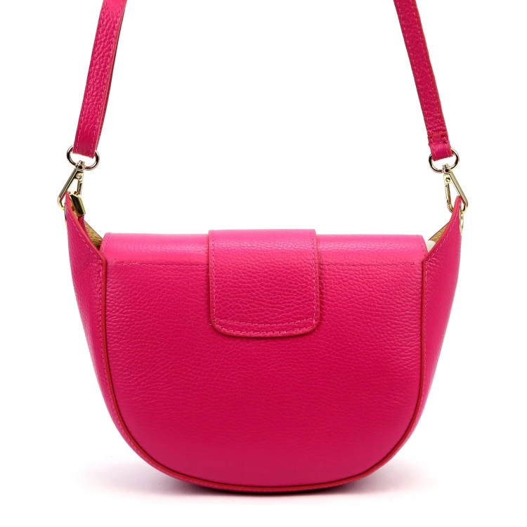 Vera Pelle Torebka Damska Listonoszka Skóra Naturalna Mała Crossbody