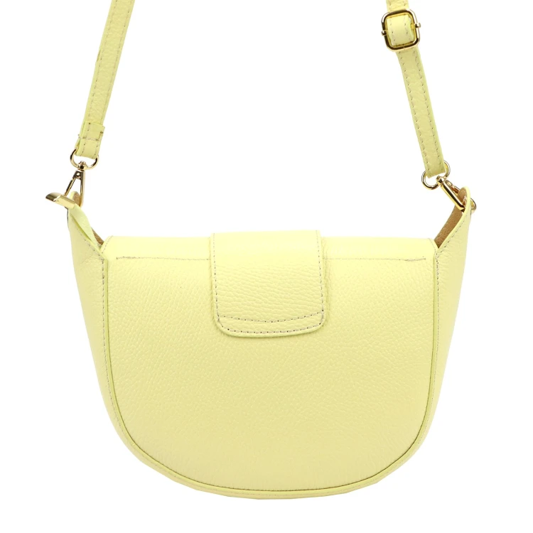 Vera Pelle Torebka Damska Listonoszka Skóra Naturalna Mała Crossbody