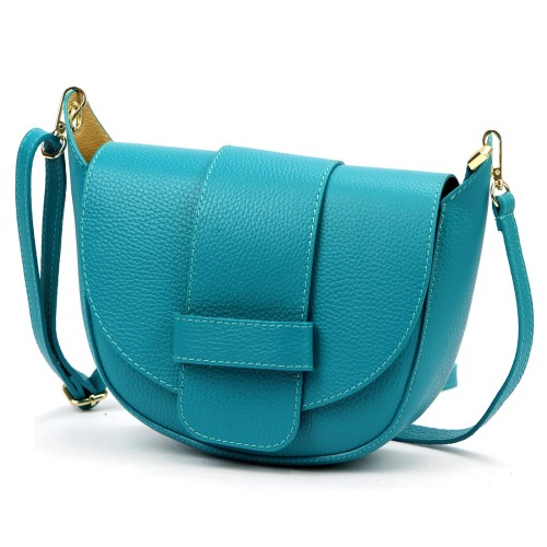 Vera Pelle Torebka Damska Listonoszka Skóra Naturalna Mała Crossbody