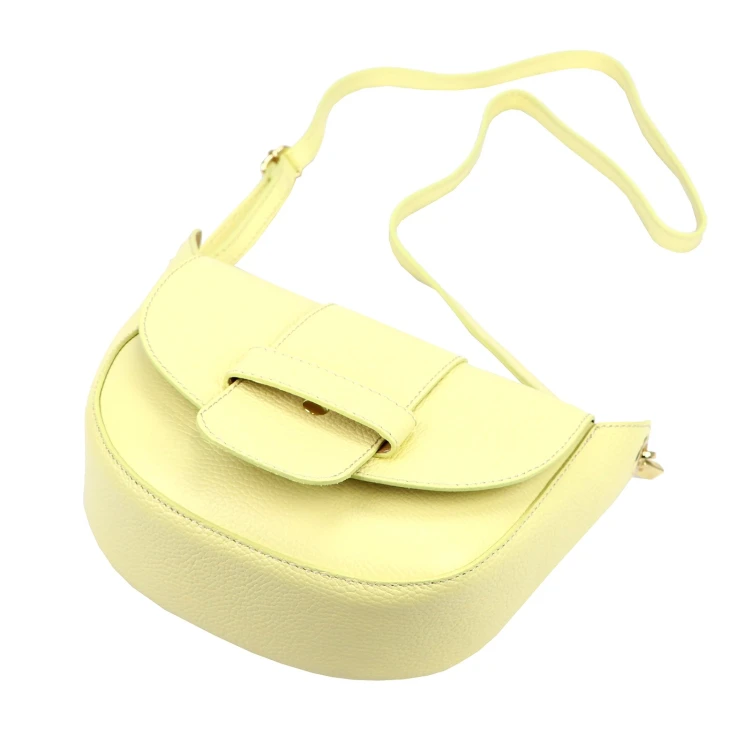 Vera Pelle Torebka Damska Listonoszka Skóra Naturalna Mała Crossbody