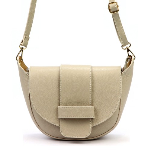 Vera Pelle Torebka Damska Listonoszka Skóra Naturalna Mała Crossbody