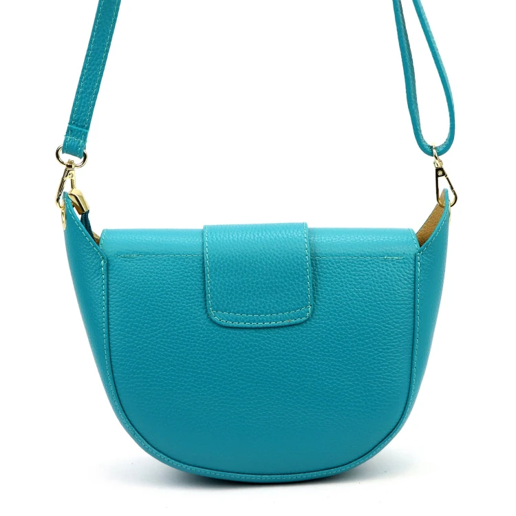 Vera Pelle Torebka Damska Listonoszka Skóra Naturalna Mała Crossbody