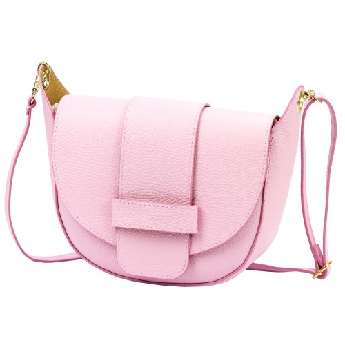 Vera Pelle Torebka Damska Listonoszka Skóra Naturalna Mała Crossbody