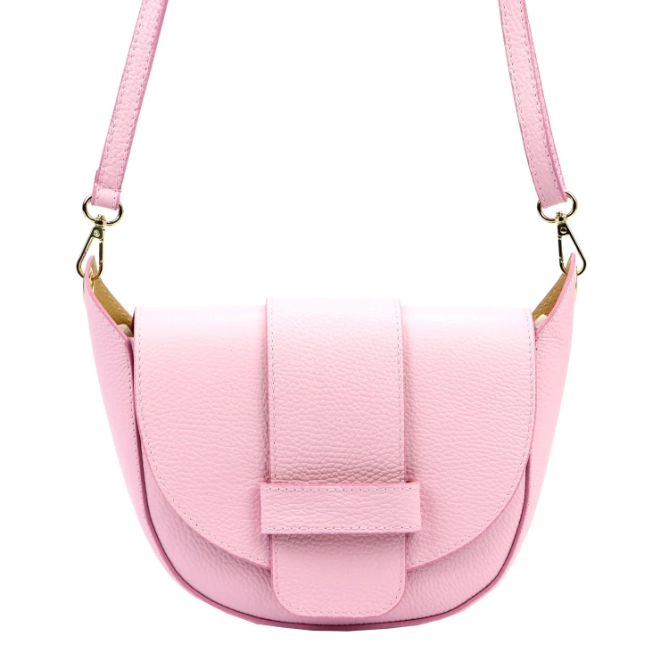 Vera Pelle Torebka Damska Listonoszka Skóra Naturalna Mała Crossbody