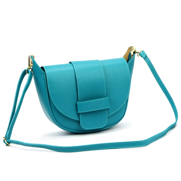 Vera Pelle Torebka Damska Listonoszka Skóra Naturalna Mała Crossbody