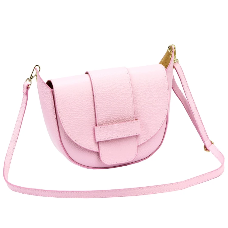 Vera Pelle Torebka Damska Listonoszka Skóra Naturalna Mała Crossbody
