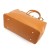 Vera Pelle damski Kuferek Skórzany Torebka do ręki Organizer 2 Komory
