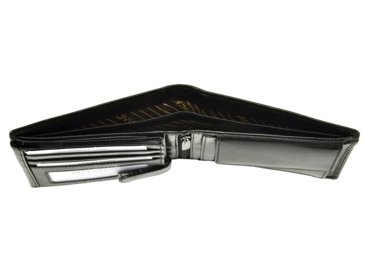 Skórzany męski portfel Rovicky PC-103-BAR RFID