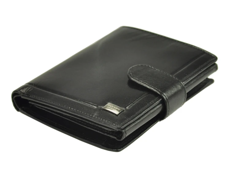 Skórzany męski portfel Rovicky PC-102L-BAR RFID