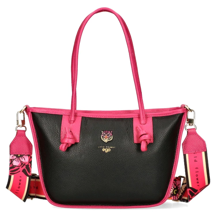 EGO Torebka Damska SHOPPER Skórzana Pojemna Oryginalny Design na Ramię