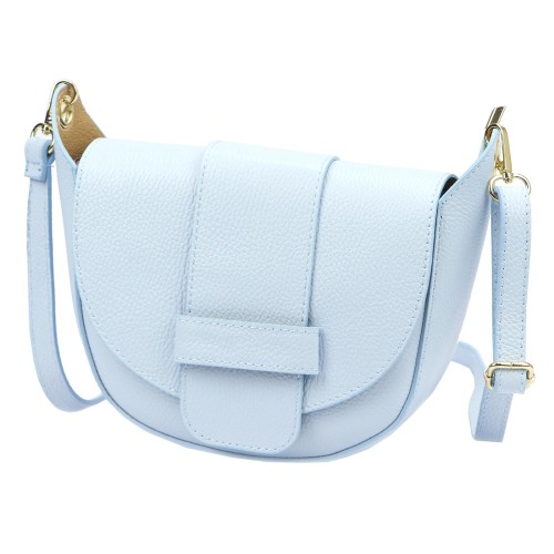 Vera Pelle Torebka Damska Listonoszka Skóra Naturalna Mała Crossbody
