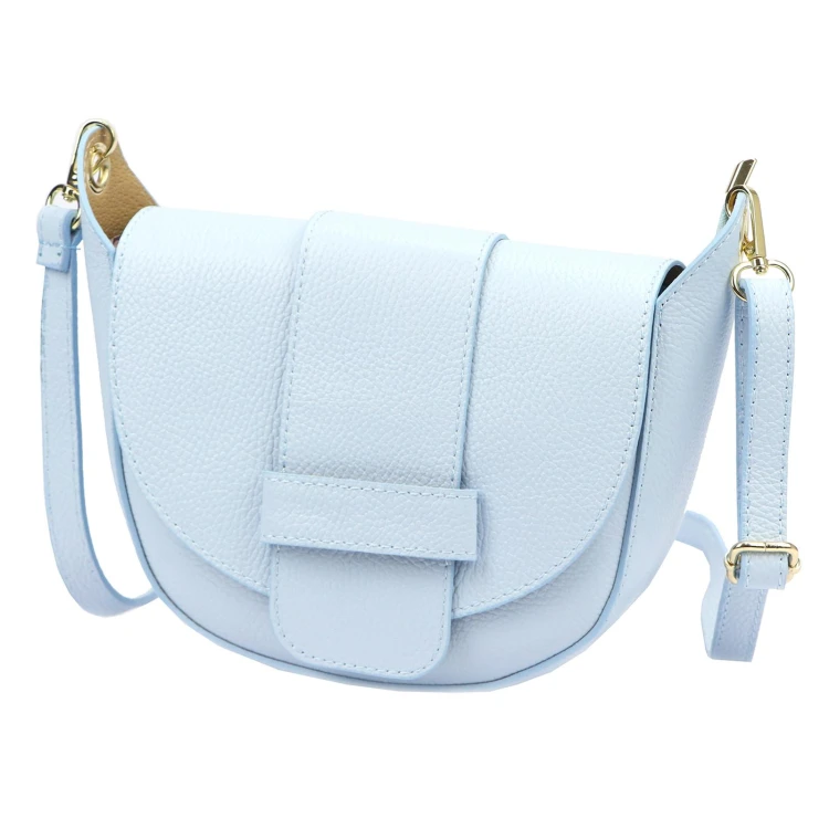 Vera Pelle Torebka Damska Listonoszka Skóra Naturalna Mała Crossbody
