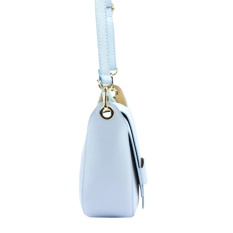 Vera Pelle Torebka Damska Listonoszka Skóra Naturalna Mała Crossbody