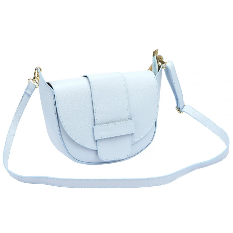 Vera Pelle Torebka Damska Listonoszka Skóra Naturalna Mała Crossbody