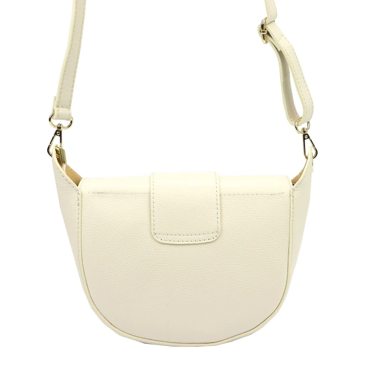 Vera Pelle Torebka Damska Listonoszka Skóra Naturalna Mała Crossbody