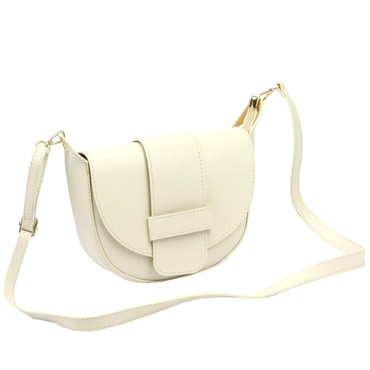 Vera Pelle Torebka Damska Listonoszka Skóra Naturalna Mała Crossbody