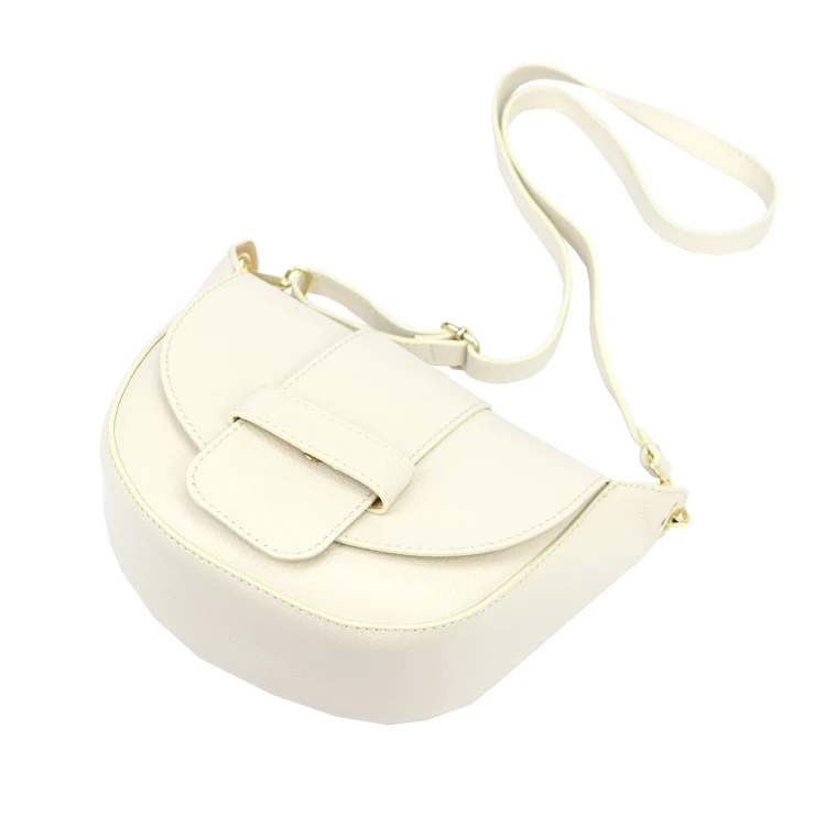 Vera Pelle Torebka Damska Listonoszka Skóra Naturalna Mała Crossbody