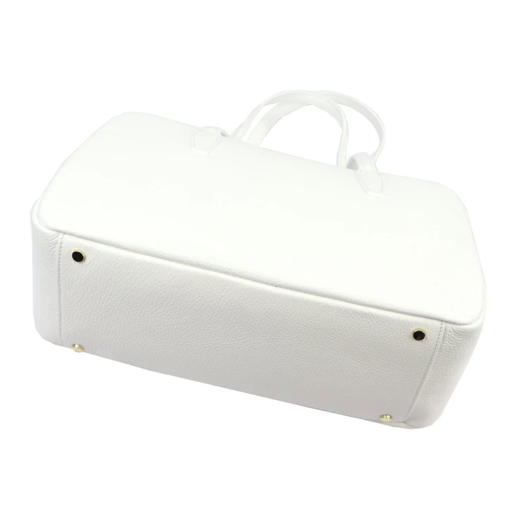Vera Pelle Torebka Damska Mała Na Ramię Skóra Naturalna Nóżki