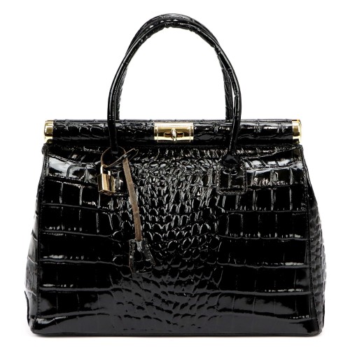 Luka 26-002 CROCO — czarny