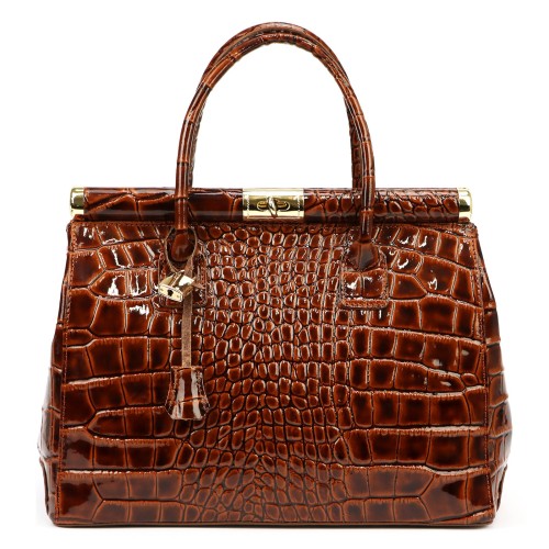 Luka 26-002 CROCO — brązowy