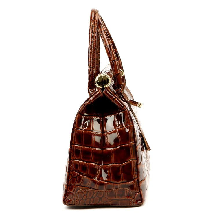 Luka 26-002 CROCO — brązowy