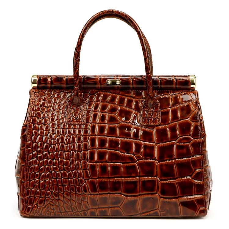 Luka 26-002 CROCO — brązowy