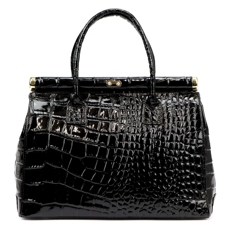 Luka 26-002 CROCO — czarny