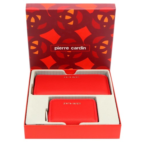 Damski zestaw prezentowy Pierre Cardin WX49 – dwa portfele