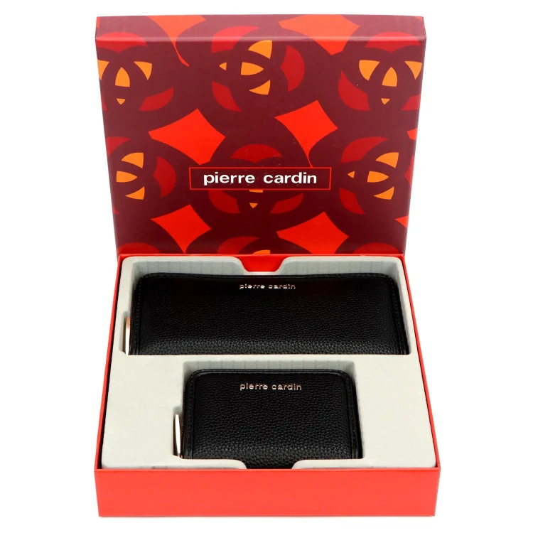 Damski zestaw prezentowy Pierre Cardin WX49 – dwa portfele