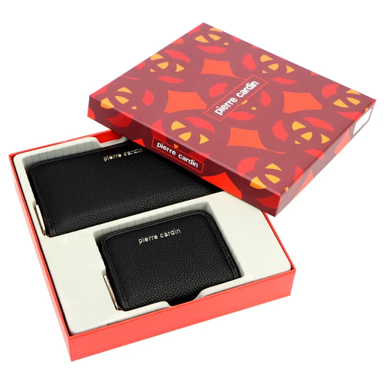 Damski zestaw prezentowy Pierre Cardin WX49 – dwa portfele