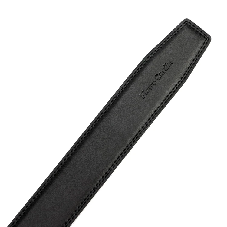 skóra ekologiczna Męski paski Pierre Cardin 3364 GG49 BLACK