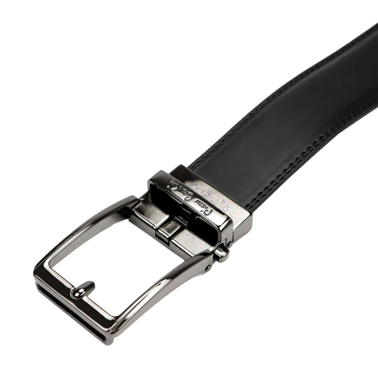 skóra ekologiczna Męski paski Pierre Cardin 3364 GG49 BLACK