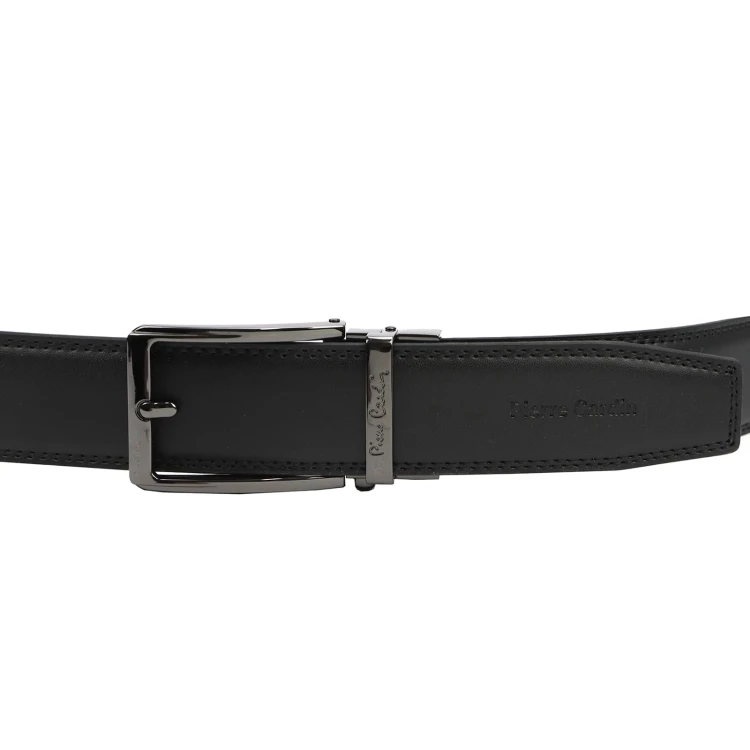 skóra ekologiczna Męski paski Pierre Cardin 3364 GG49 BLACK