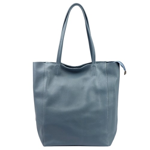 Duża skórzana torebka shopper Luka 26-084 Dollaro mieszcząca A4