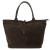 Duża zamszowa torebka shopper Luka 25-007 D 2w1
