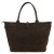 Duża zamszowa torebka shopper Luka 25-007 D 2w1