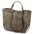 Duża zamszowa torebka shopper Luka 24-082 D z kosmetyczką
