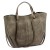 Duża zamszowa torebka shopper Luka 24-082 D z kosmetyczką