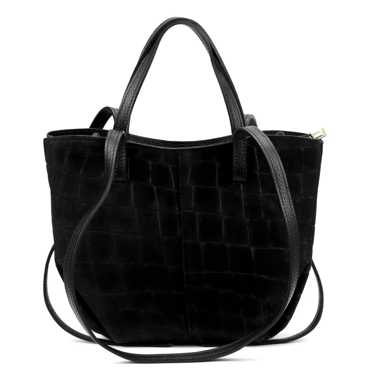 Luka 24-082 CROCO — czarny