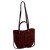 Skórzana torebka shopper Luka 24-082 CROCO z tłoczeniem