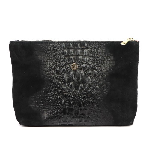 Gregorio COSMETICS-004 CROCO — czarny