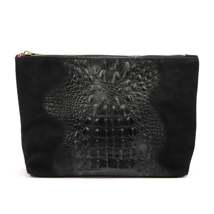 Gregorio COSMETICS-004 CROCO — czarny