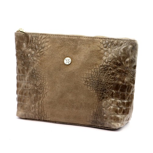 Gregorio COSMETICS-004 CROCO — taupe