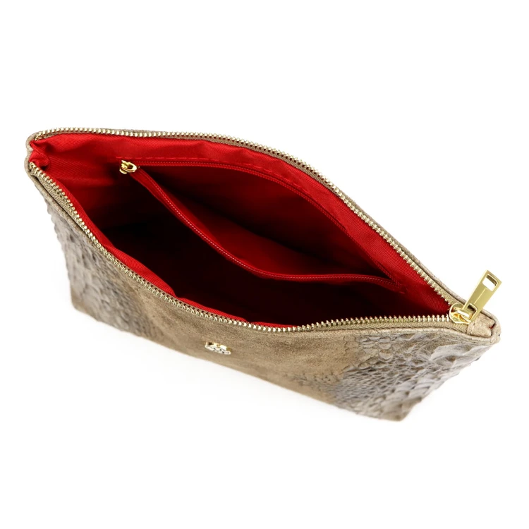 Gregorio COSMETICS-004 CROCO — taupe