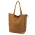 Duża skórzana torebka shopper Luka 26-084 Croco mieszcząca A4
