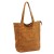 Duża skórzana torebka shopper Luka 26-084 Croco mieszcząca A4
