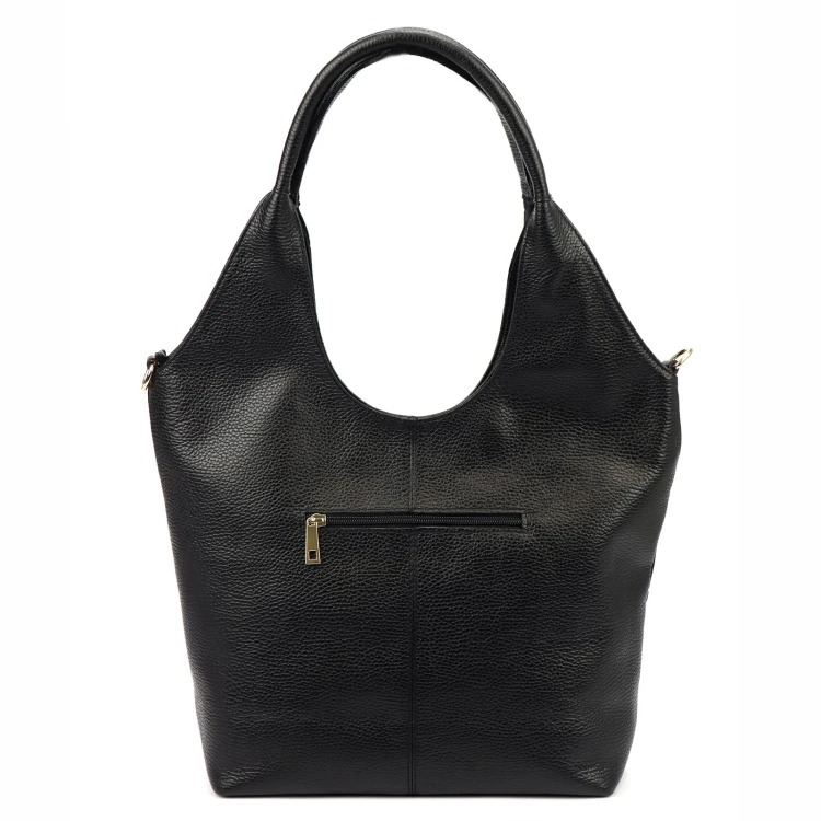 Damska torebka shopper Luka 26-013 Croco ze skóry naturalnej
